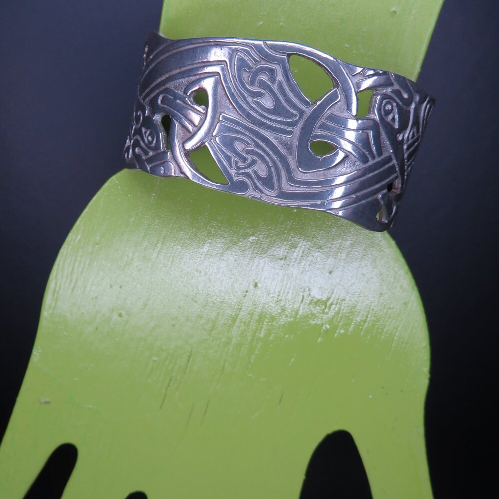 Silver Metal Cuff - image 3